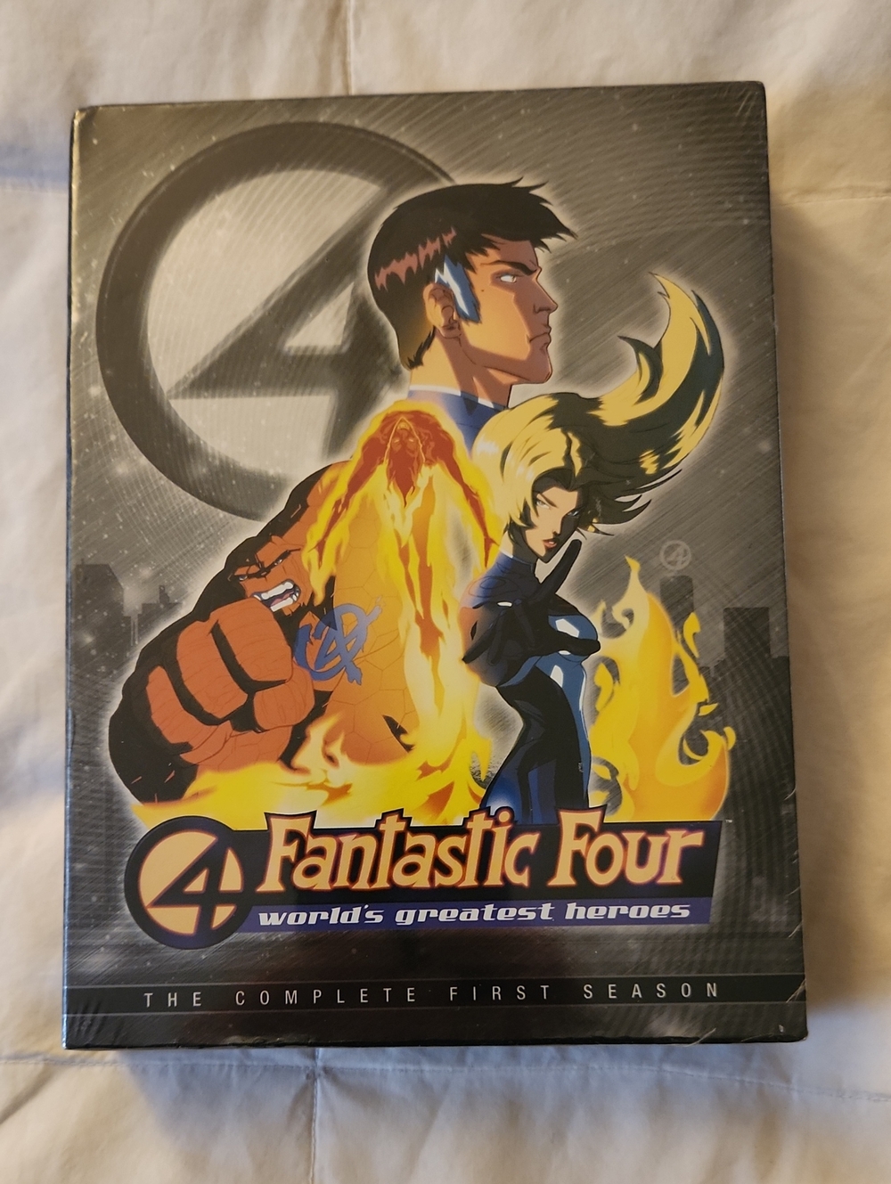 Marvel Fantastic Four - Blue, Yellow, Orange, Black
